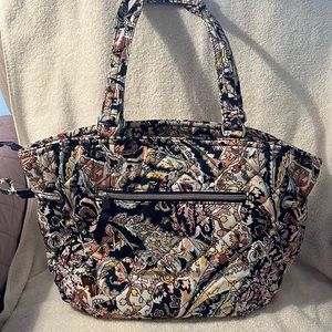 Tangier Paisley Cinch Shoulder Bag (Tote)